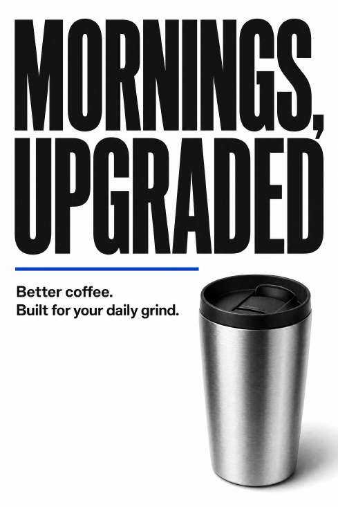 MORNINGS, UPGRADED 竖版社交广告